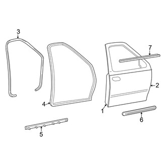 Ford OE - Front Door - Door & Components (King Ranch SuperCrew)