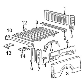 Ford OE - Pick Up Box - Box Assembly