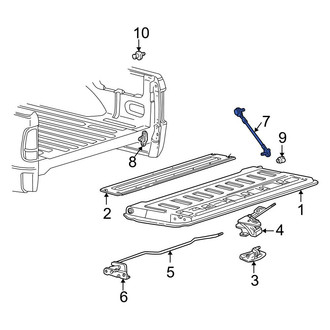 Ford OE - Left Tailgate Support Cable