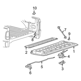 Ford OE - Pick Up Box - Tail Gate