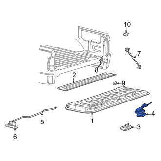 Ford OE - Rear Tailgate Latch