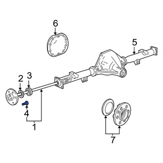 Ford OE - Rear Wheel Lug Stud