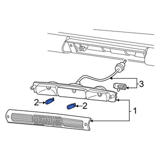 Ford OE - Center High Mount Stop Light Bulb