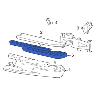 Ford OE - Rear Left Bumper Step Pad