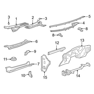 Ford OE - Cab - Cowl (SuperCrew)