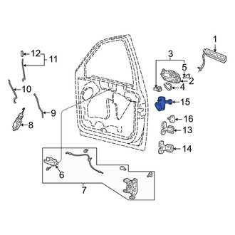 Ford OE - Front Door Check