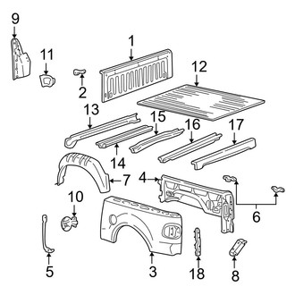 Ford OE - Pick Up Box - Box Assembly