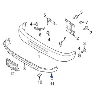 Ford OE - Grille Rivet