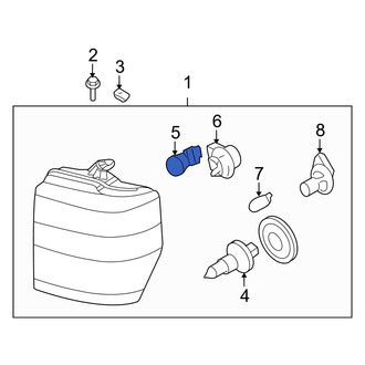 Ford OE - Front Turn Signal Light Bulb