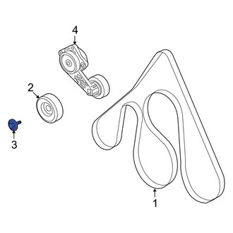 Ford OE - Accessory Drive Belt Idler Pulley Bolt