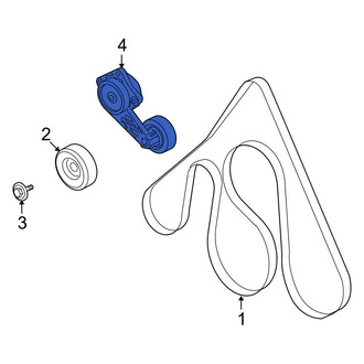 Ford OE - Accessory Drive Belt Tensioner Assembly