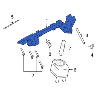 Ford OE - Engine Oil Filter Adapter