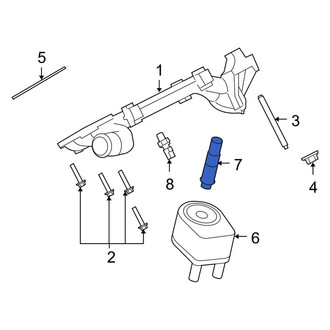 Ford OE - Engine Oil Filter Adapter Stud