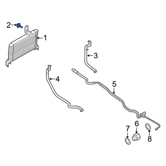 Ford OE - Power Steering Cooler Bolt