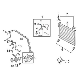 Ford OE - A/C Service Valve Core