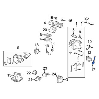 Ford OE - HVAC Air Inlet Door Actuator