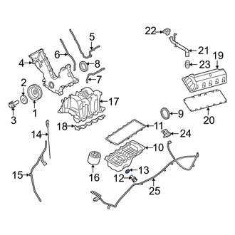 Ford OE - Engine Oil Drain Plug Gasket