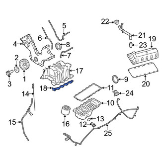 Ford OE - Engine Intake Manifold Gasket