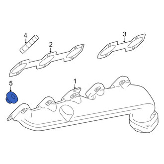 Ford OE - Exhaust Manifold Nut