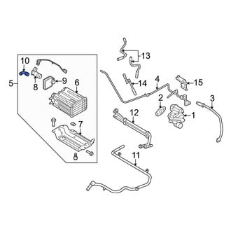 Ford OE - Evaporative Emissions System Line Adapter