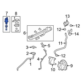 Ford OE - Exhaust Gas Recirculation (EGR) Valve