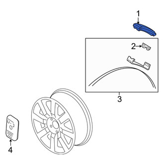 Ford OE - Tire Pressure Monitoring System (TPMS) Sensor