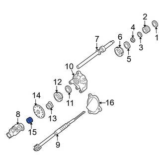 Ford OE - Steering Column Bearing Retaining Ring