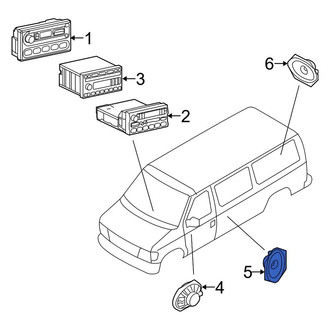 Ford OE - Rear Speaker