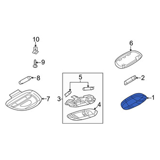 Ford OE - Front Dome Light