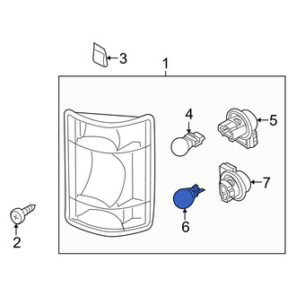 Ford OE - Back Up Light Bulb