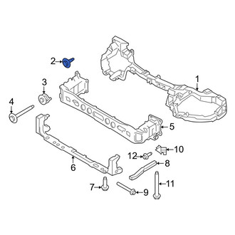 Ford OE - Left Radiator Support Panel Bolt