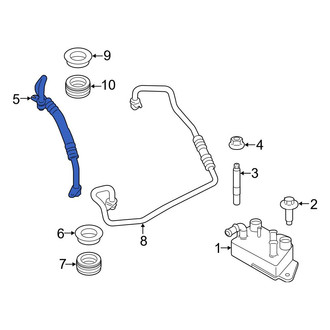 Ford OE - Automatic Transmission Oil Cooler Hose Assembly