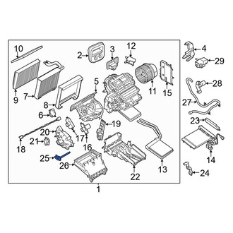 Ford OE - A/C Evaporator Temperature Sensor
