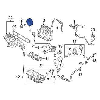 Ford OE - Engine Crankshaft Pulley