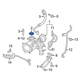 Ford OE - Turbocharger Gasket