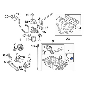 Ford OE - Engine Oil Drain Plug