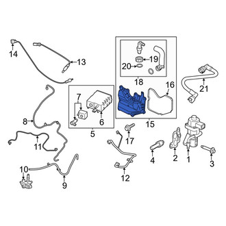 Ford OE - Vapor Canister Purge Valve Assembly