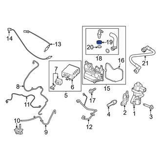 Ford OE - PCV Valve Grommet