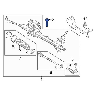 Ford OE - Rack and Pinion Bolt