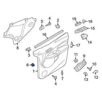 Ford OE - Door Interior Trim Panel Grommet