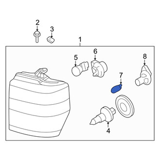 Ford OE - Rear Back Up Light Bulb