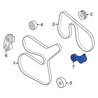 Ford OE - Accessory Drive Belt Tensioner Assembly