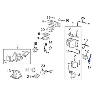 Ford OE - HVAC Air Inlet Door Actuator
