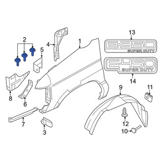 Ford OE - Power Steering Cooler Bolt