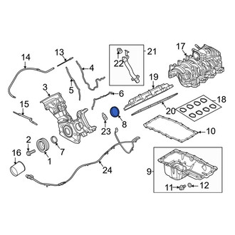 Ford OE - Rear Engine Crankshaft Seal
