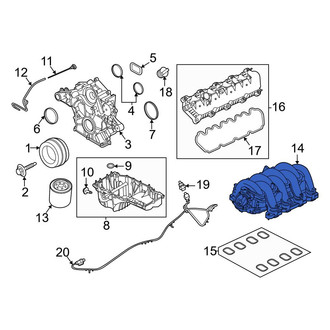 Ford OE - Engine Intake Manifold
