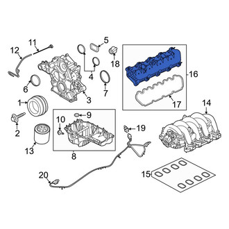 Ford OE - Right Engine Valve Cover
