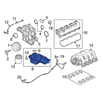Ford OE - Engine Oil Pan