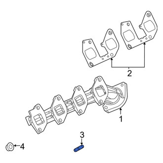 Ford OE - Exhaust Manifold Stud