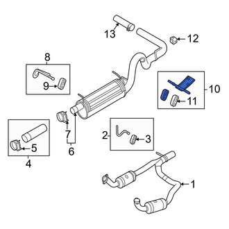 Ford OE - Exhaust System Hanger